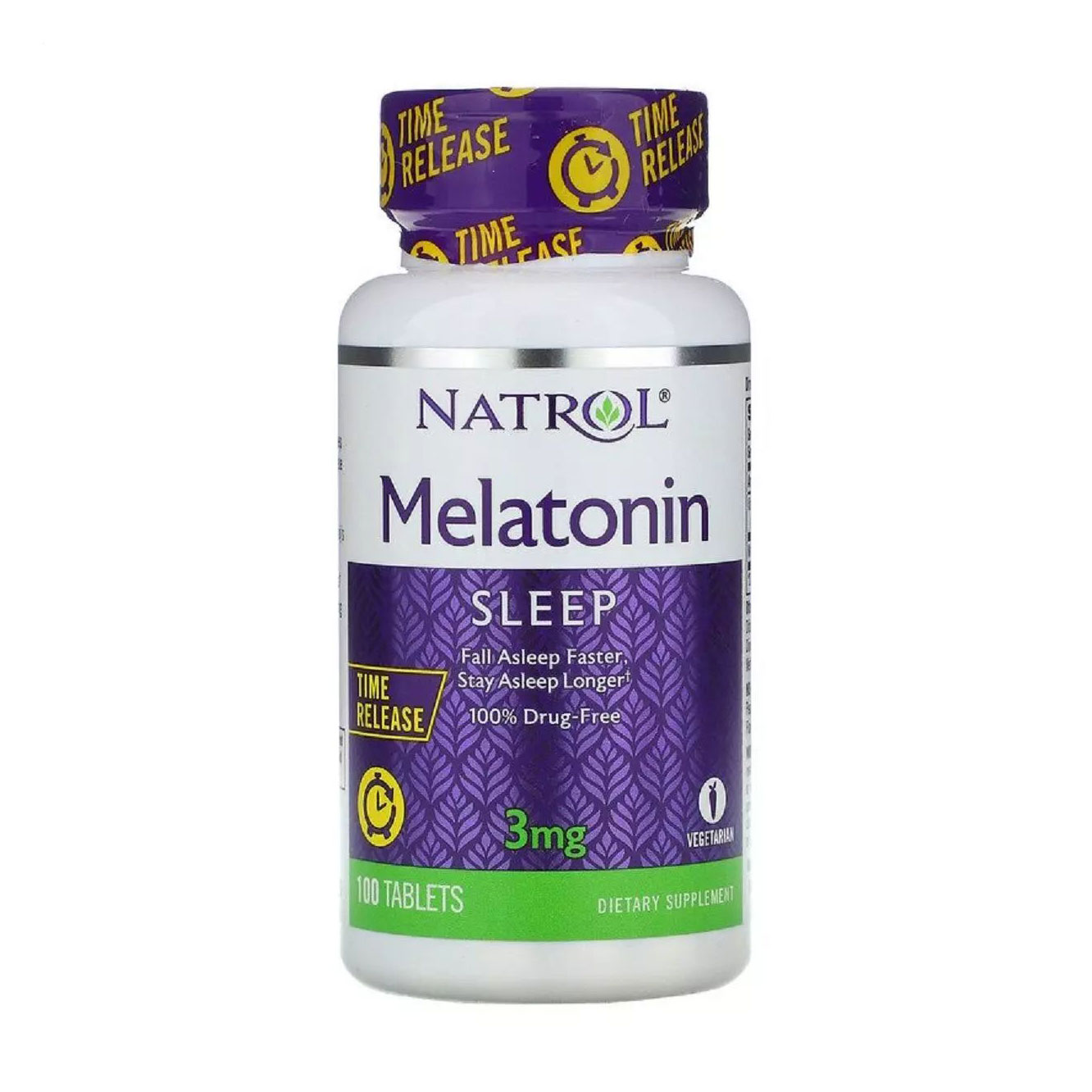 Мелатонін Natrol Melatonin Sleep 3 мг, 100 таблеток