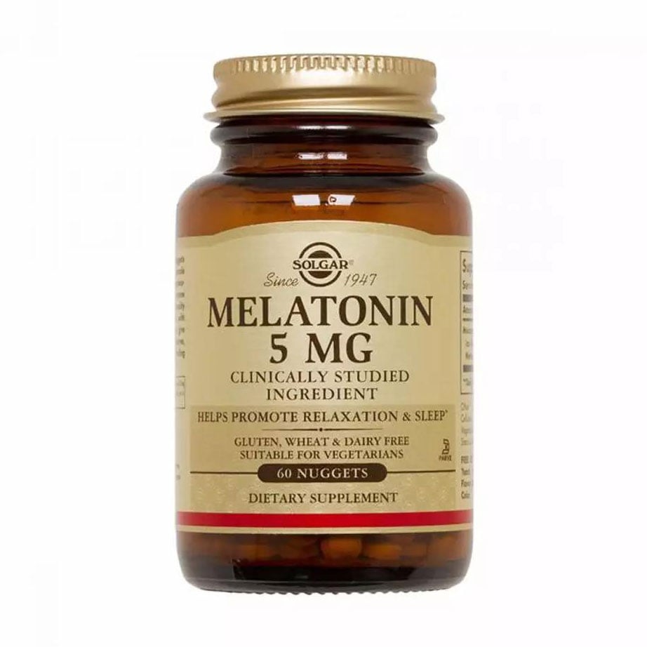 Мелатонін Solgar Melatonin 5 мг, 60 таблеток